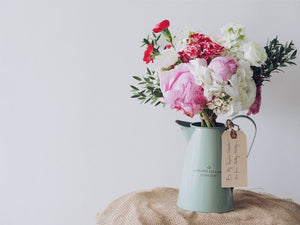 Flowers With Note